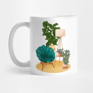 Interior With Plants 3 Mug